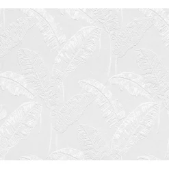 Maalattava tapetti Patent Decor Green 5732, 0,75x10,05m, kasvi, valkoinen