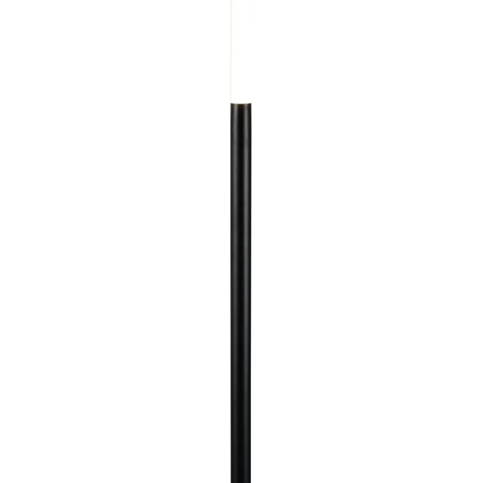 Maapiikkivalaisin LED Trio Stick mattamusta