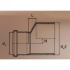 Maaviemärin supistusyhde PVC 200-160 mm