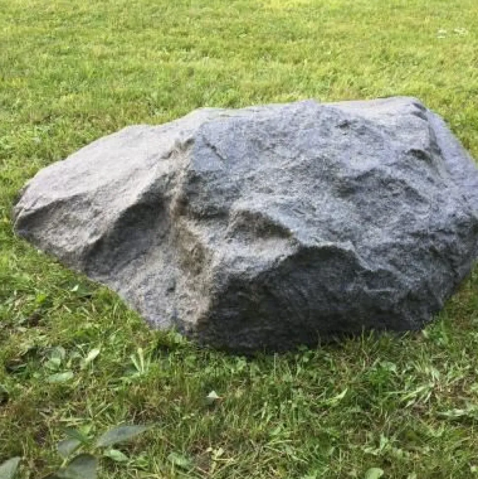 Maisemakivi Taidekivi D-120 Ø120cm harmaa lasikuitua