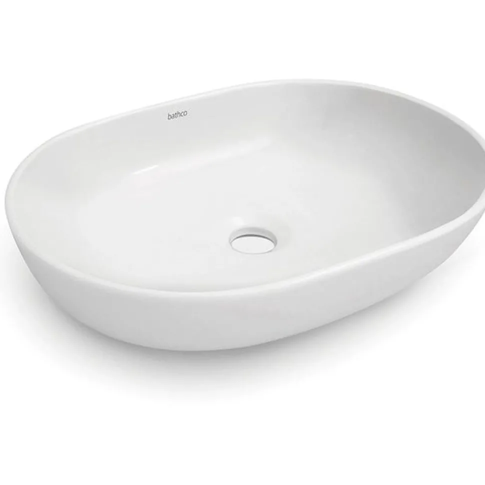 Malja-allas Bathco Arequipa 480x350mm valkoinen