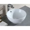 Malja-allas Bathco Ica Ø380mm kiiltävä valkoinen