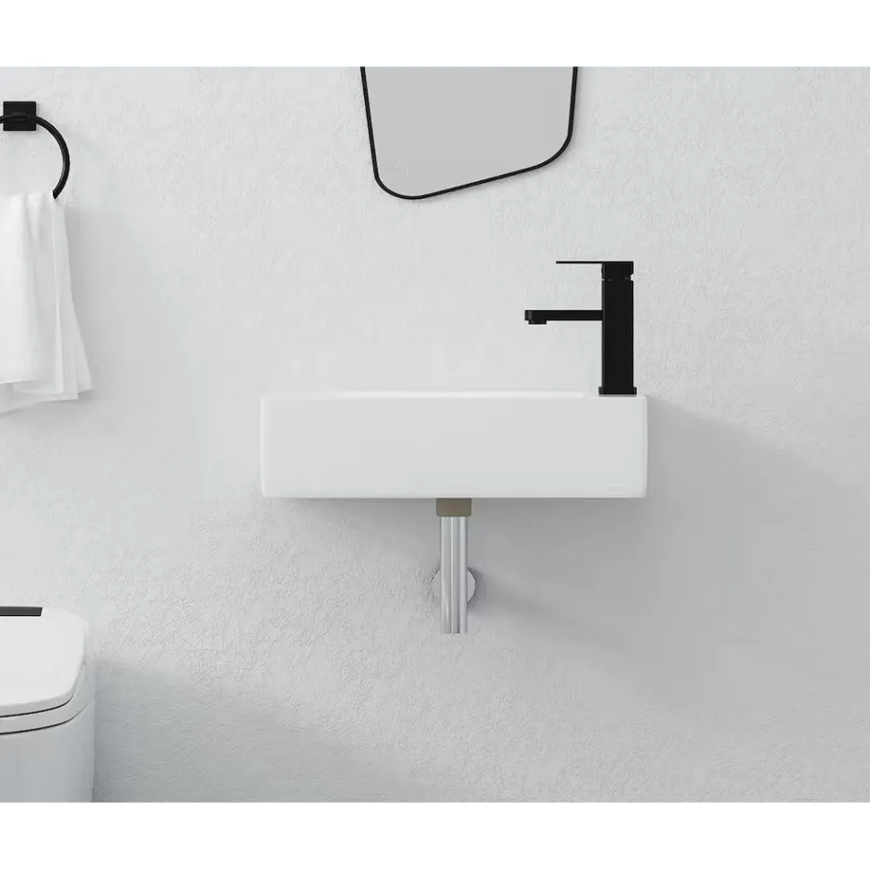 Malja-allas Bathlife Krut 500x250 mm valkoinen