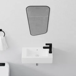 Malja-allas Bathlife Krut 500x250 mm valkoinen