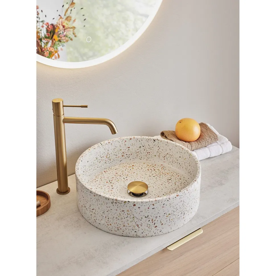 Malja-allas Hafa Circle Terrazzo, beige