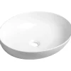 Malja-allas Interia Ofelie 520 x 400 mm keraaminen valkoinen