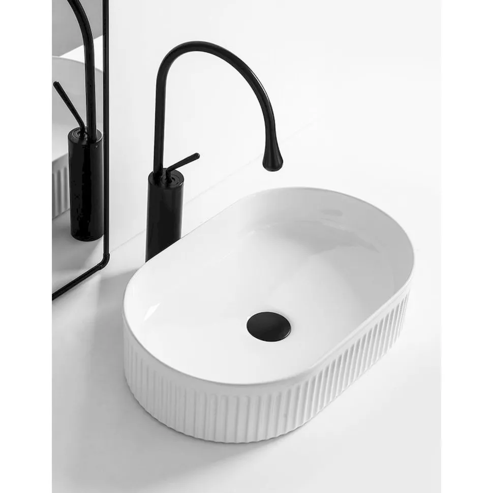 Malja-allas Interia Picobello 490x310 mm, valkoinen