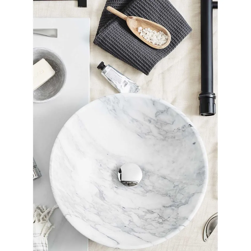 Malja-allas Noro Marble, 420 mm, marmori