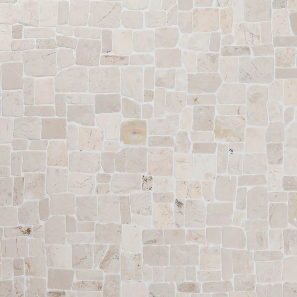 Marmorimosaiikki Qualitystone Herringbone Gray, 30 x 60 mm