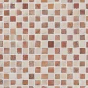 Marmorimosaiikki Qualitystone Square Terra-White, verkolla, 20 x 20 mm