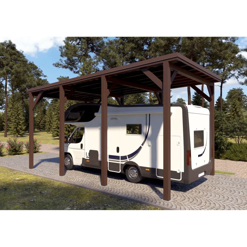 Matkailuautokatos Holzbrüder Ralf 28m2
