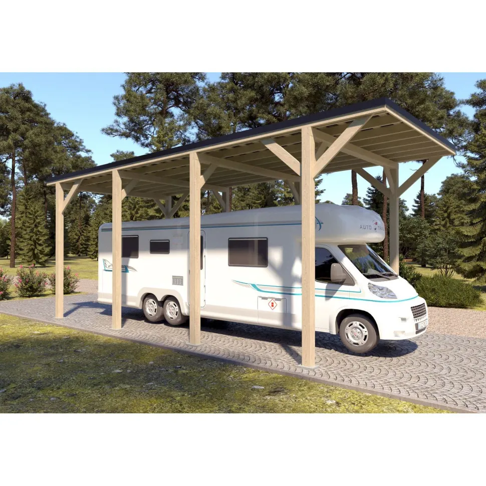 Matkailuautokatos Holzbrüder Ralf 32m2