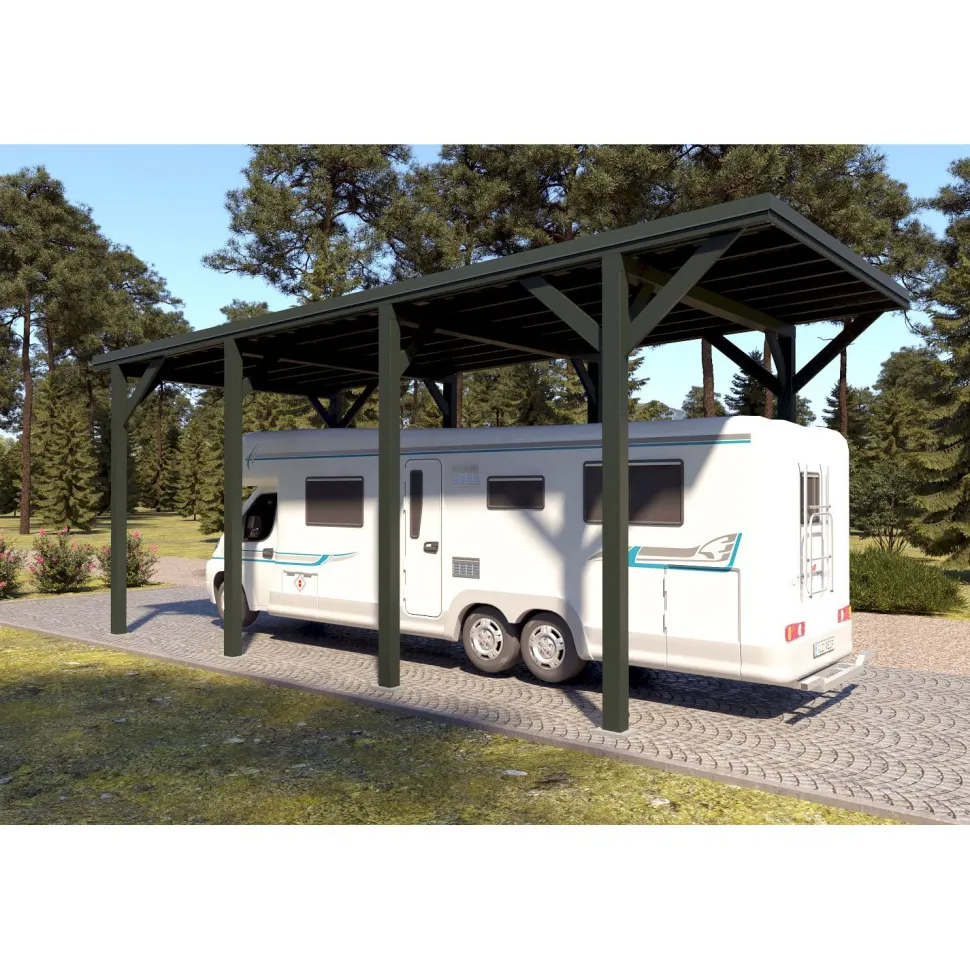Matkailuautokatos Holzbrüder Ralf 32m2