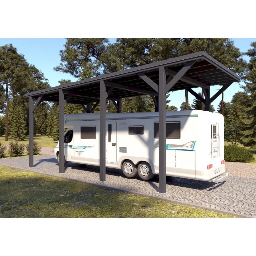 Matkailuautokatos Holzbrüder Ralf 32m2