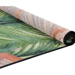 Matto Tom Tailor Garden ulko- ja sisäkäyttöön vihreä/monivärinen eri kokoja