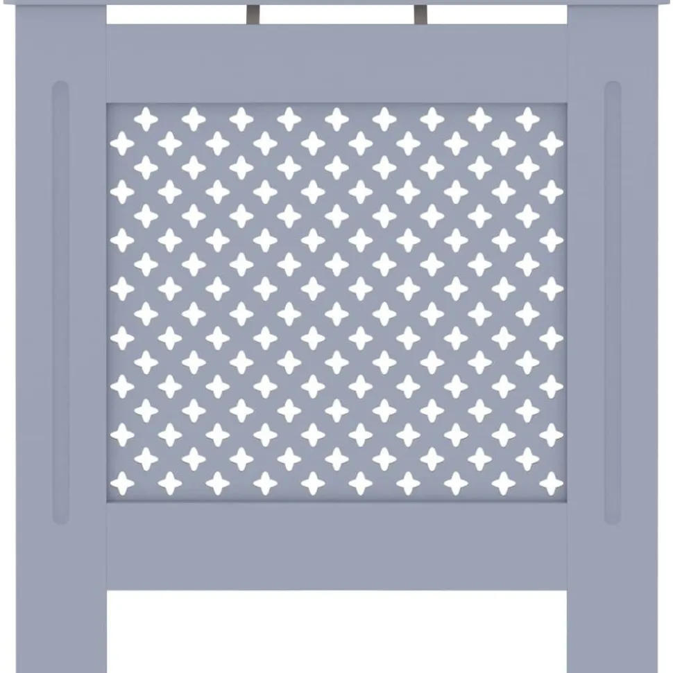 Mdf lämpöpatterin suoja harmaa 78 cm