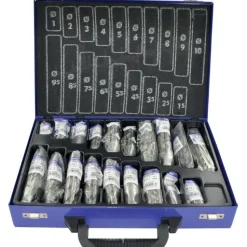 Metalliporanterä Tivoly T-Line HSS, 1–10mm, 170 kpl