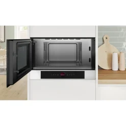 Mikroaaltouuni Bosch Serie 8 BFL7221W1 60cm valkoinen integroitava