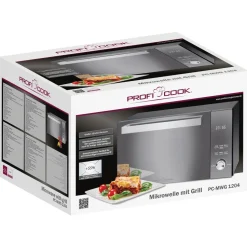 Mikroaaltouuni ProfiCook MWG1204 50 cm musta