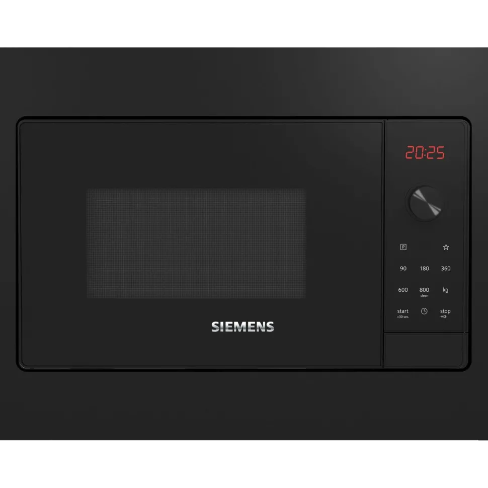 Mikroaaltouuni Siemens iQ300 BF523LMB3, 50cm, musta, integroitava