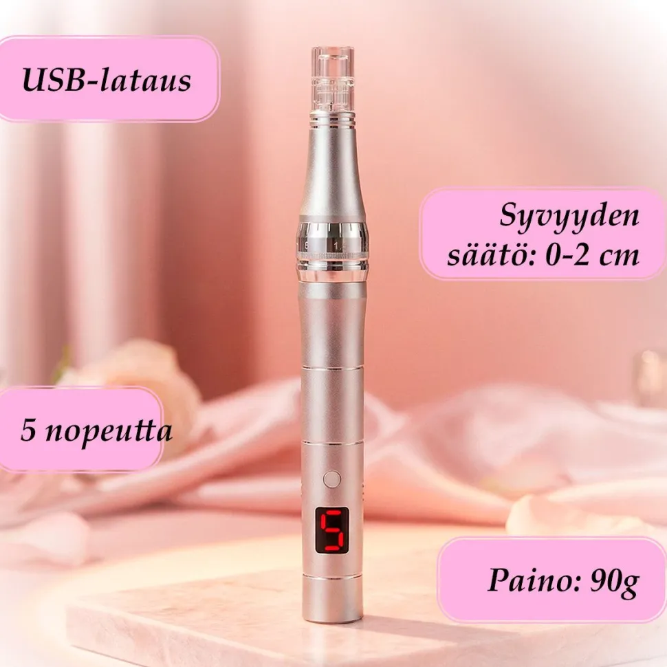 Mikroneulauskynä Lykke Professional, hopea