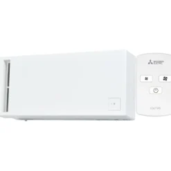 Mini-ilmanvaihtolaite Mitsubishi Electric Lossnay VL-50SR2-E, ilmavirta 15-51m³/h, IR-kaukosäädin, kiinteä sähkönsyöttö