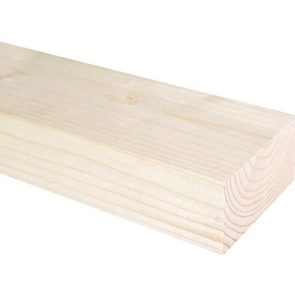 Mitallistettu puutavara C24 JR-Wood, 48x5400mm, puuvalmis, eri vaihtoehtoja