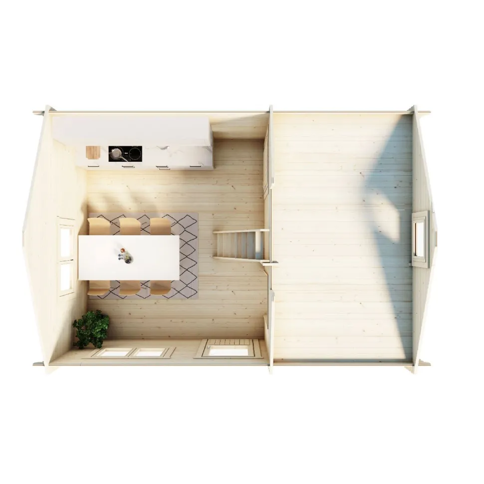 Mökki Luoman Lillevilla 100C-4 Paasvesi 22 m² sis.parven