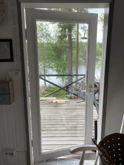 Mökkiovi Kaskipuu ML4A Kokolasinen mittatilausovi ilman ristikkoa