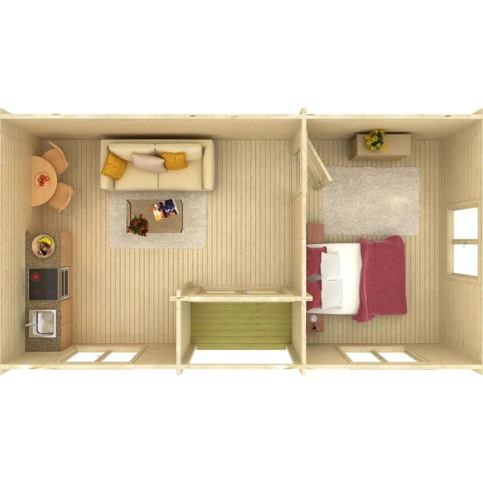 Mökki Palmako Anna 26,8+1,9 m²