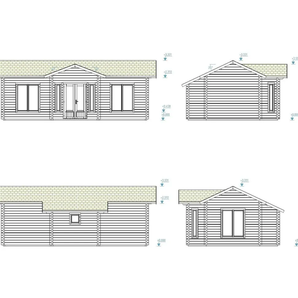 Mökki Palmako Anna 26,8 m²