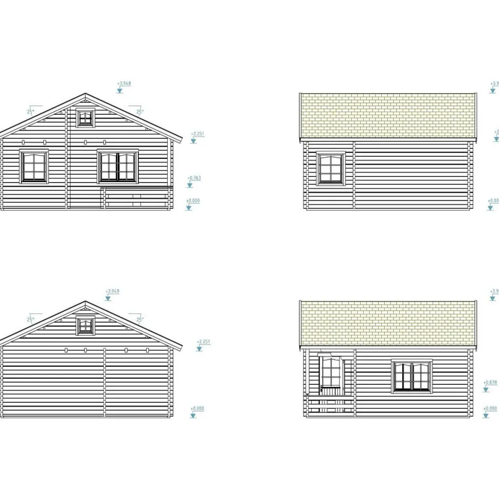 Mökki Palmako Emily 40,1+5,2 m²
