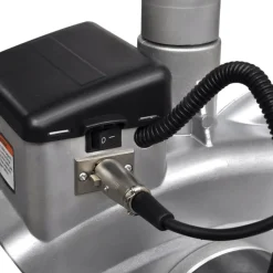 Moottorilla varustettu alumiininen peräkärryn siirtäjä, 12 V, 350 W