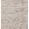 Mosaiikkilaatta Qualitystone Brick Mini White, 20x40mm