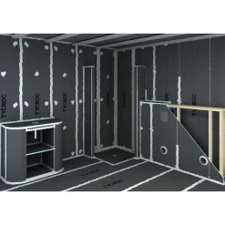 Märkätilalevy Tycroc TWP 2500x600x12 mm