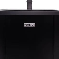 Muuripata Narvi 50l neliskulmainen musta