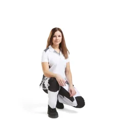 Naisten housut Blåkläder 7910 Stretch valkoinen/musta