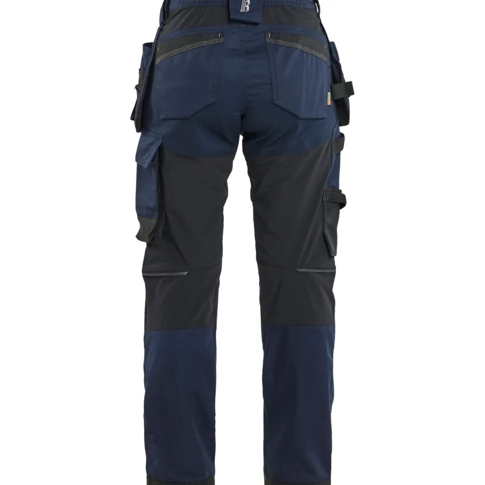 Naisten riipputaskuhousut Blåkläder 7132-1832 Stretch twill