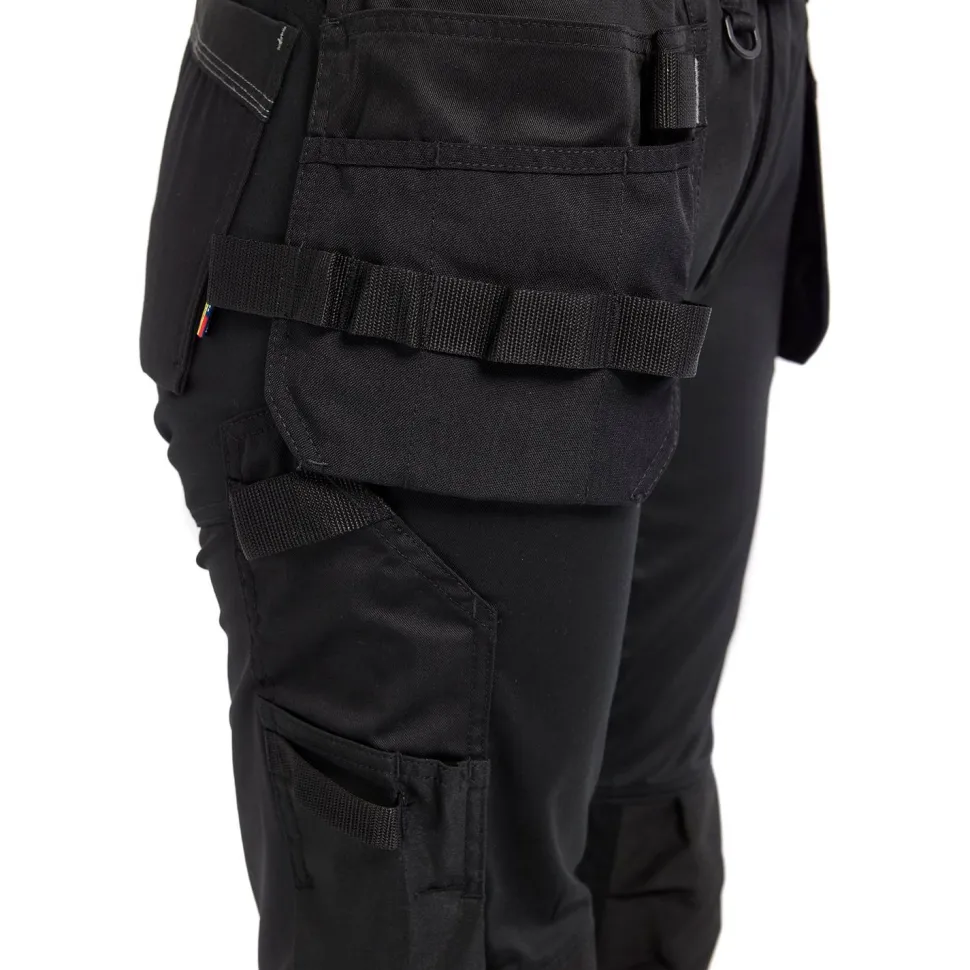 Naisten riipputaskuhousut Blåkläder 7132-1832 Stretch twill