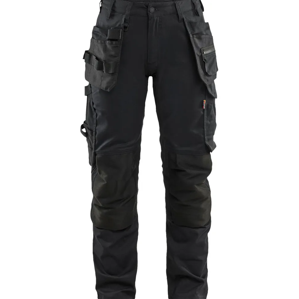 Naisten riipputaskuhousut Blåkläder 7132-1832 Stretch twill