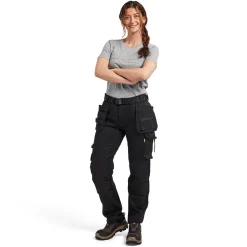 Naisten riipputaskuhousut Blåkläder 7132-1832 Stretch twill