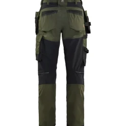 Naisten riipputaskuhousut Blåkläder 7132-1832 Stretch twill