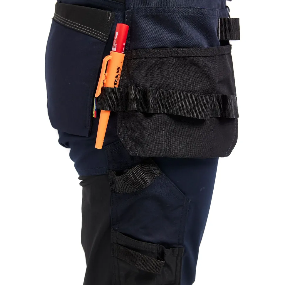 Naisten riipputaskuhousut Blåkläder 7132-1832 Stretch twill