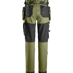 Naisten riipputaskuhousut Snickers Workwear 6247 AllroundWork