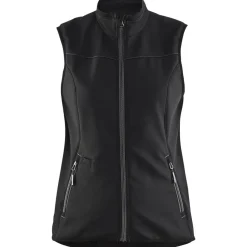 Naisten softshell-liivi Blåkläder 3851 musta/tummanharmaa