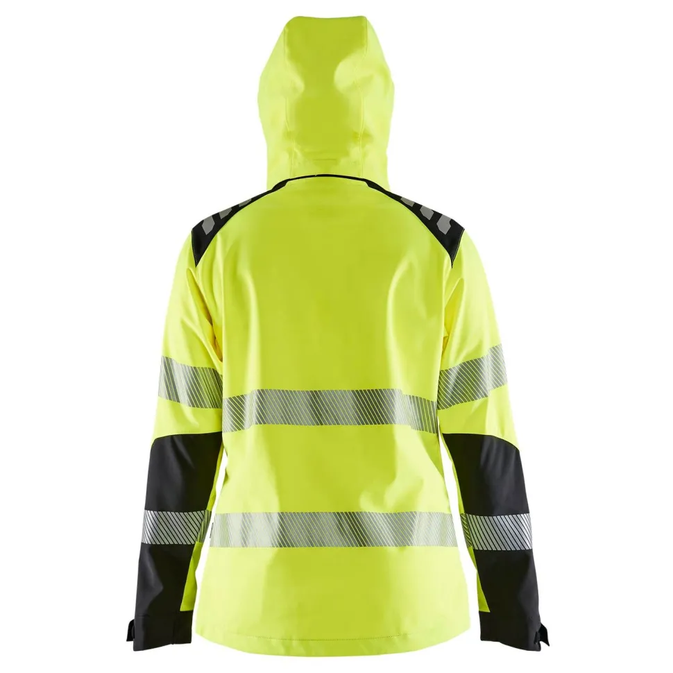 Naisten softshell-takki Blåkläder 4791 Highvis huomiokeltainen/musta