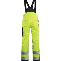 Naisten talvihousut Blåkläder 7885 Highvis huomiokeltainen/musta