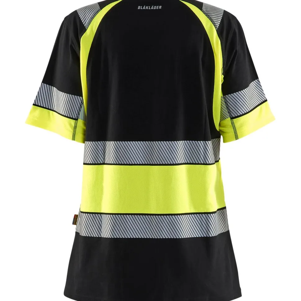 Naisten t-paita Blåkläder 3410 Highvis pyöreä pääntie