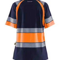 Naisten t-paita Blåkläder 3410 Highvis pyöreä pääntie