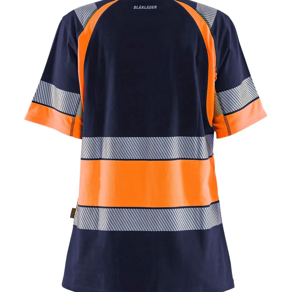 Naisten t-paita Blåkläder 3410 Highvis pyöreä pääntie